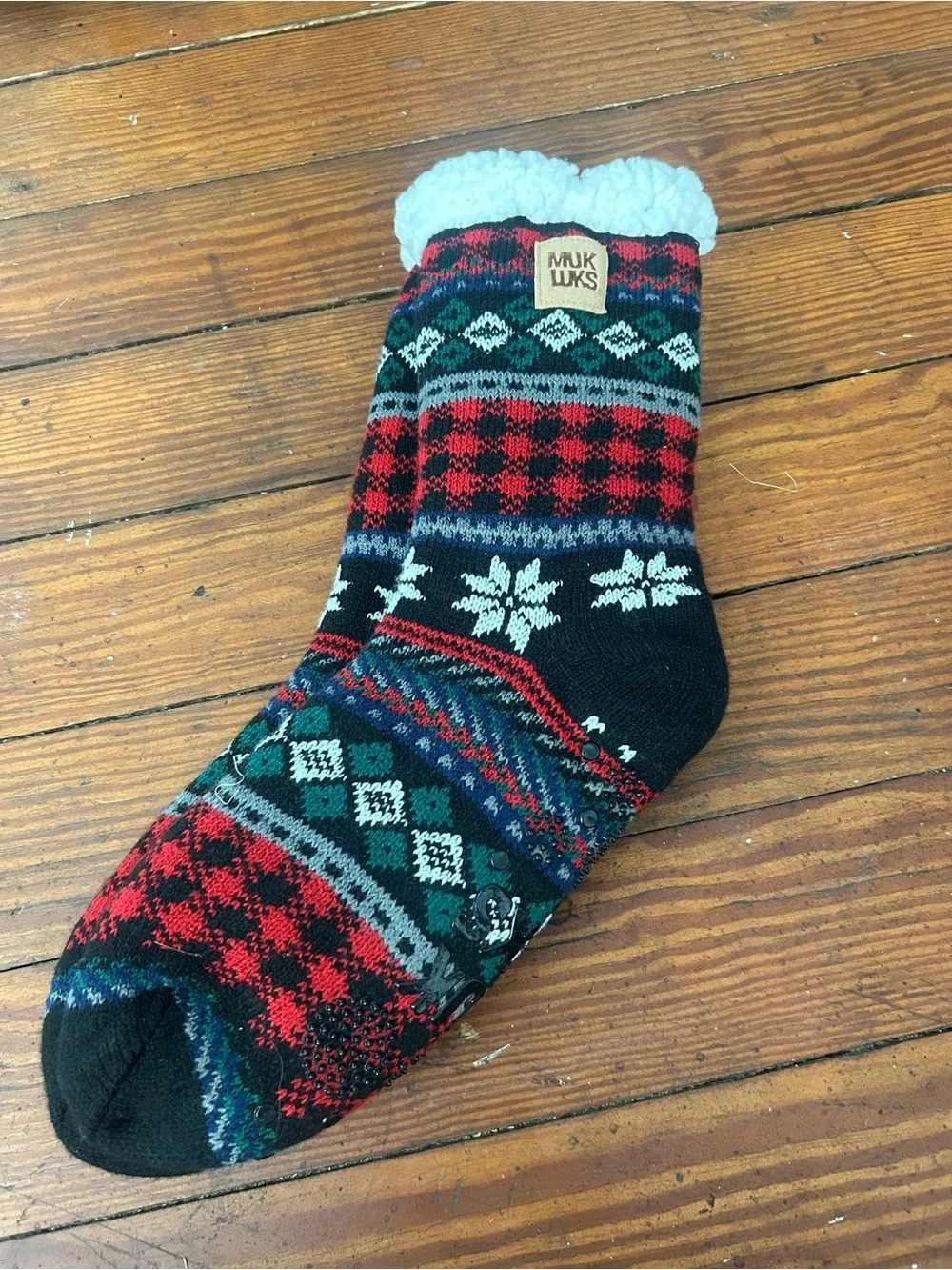 Muk Luks Socks/Slippers
